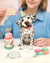 Birthday Dalmatian Pop-Up Card