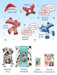 Holiday Dalmatian Pop-Up Card