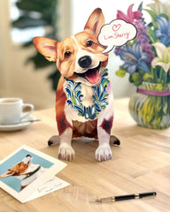 Corgi Pop-Up Card