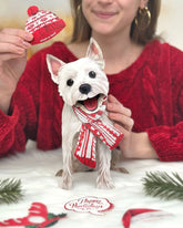 Holiday Westie Pop-Up Card