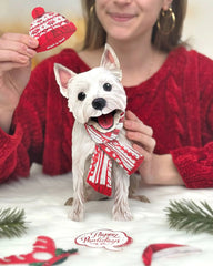Holiday Westie Pop-Up Card