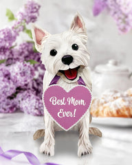 Mother's Day Westie Pop-Up Card