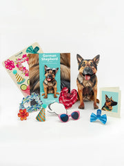 German Shepherd Pop-Up Card