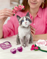 Mother's Day Ragdoll Cat Pop-Up Card
