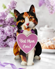 Mother's Day Calico Cat Pop-Up Card