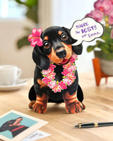 Dachshund Pop-Up Card