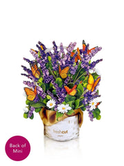 Mini Lavender & Butterflies Pop-Up Card