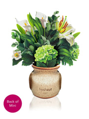 Mini Ivory & Sage Pop-Up Card