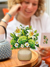 Mini Ivory & Sage Pop-Up Card