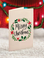 Mini Christmas Kitten Pop-Up Card