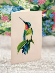 Mini Hummingbird Oasis Pop-Up Card