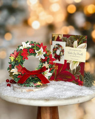 Mini Winter Joy Wreath Pop-Up Card