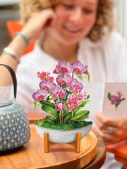 Mini Orchid Oasis Pop-Up Card