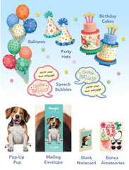 Birthday Beagle Pop-Up Card