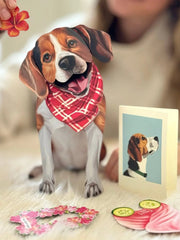 Beagle Pop-Up Card