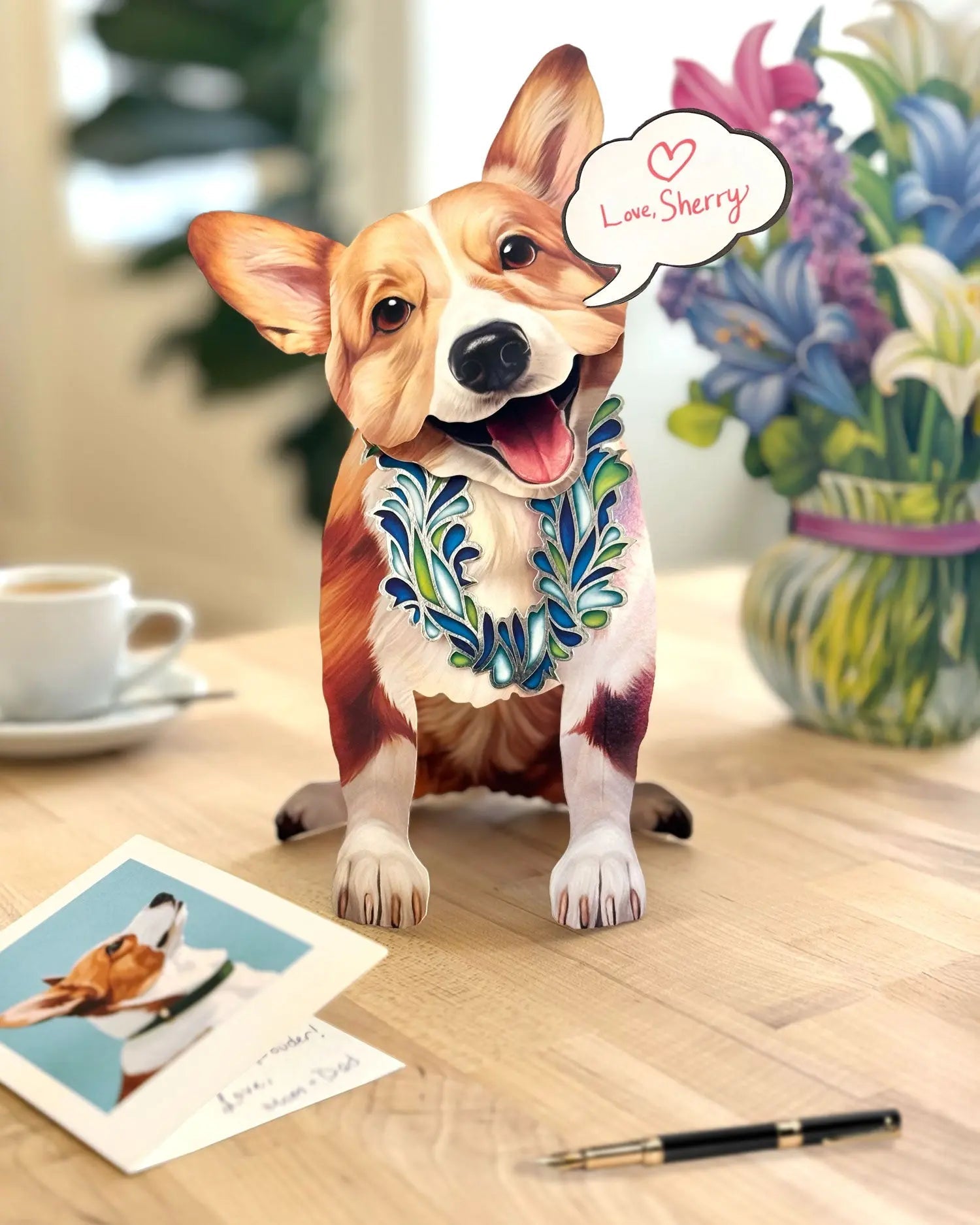 Corgi Pop-Up Card