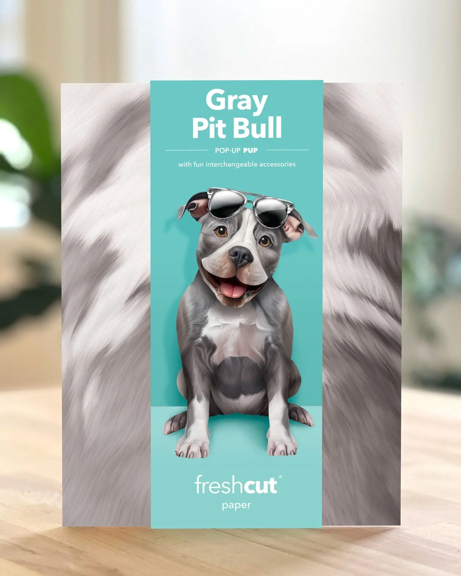 Pit Bull Pop-Up Card