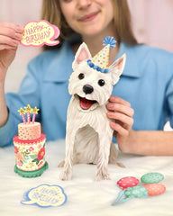 Birthday Westie Pop-Up Card