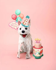 Birthday Westie Pop-Up Card