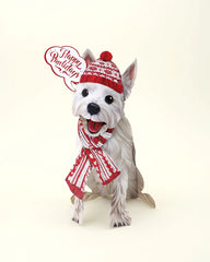 Holiday Westie Pop-Up Card