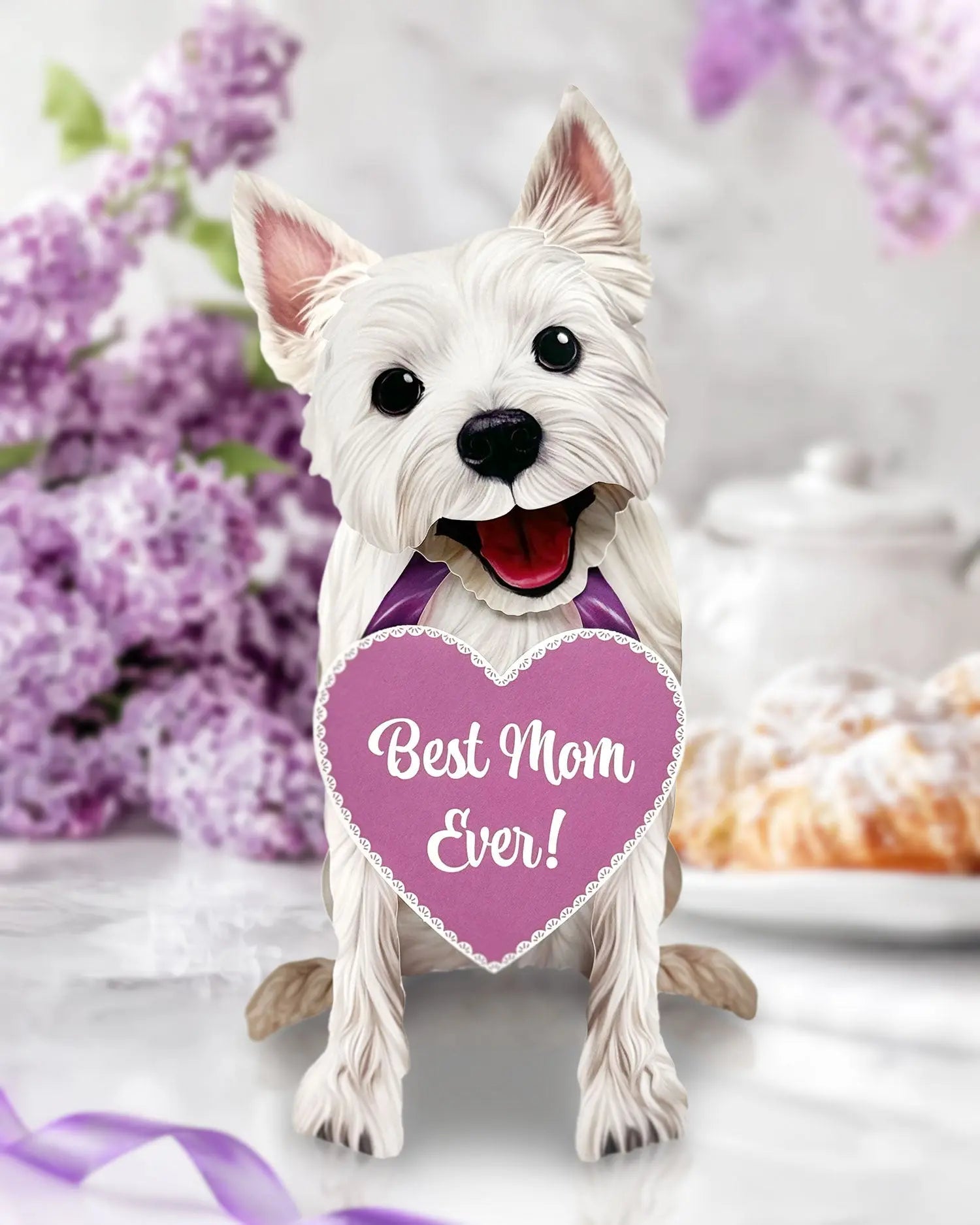 Mother's Day Westie Pop-Up Card