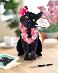 Black Cat Pop-Up Card