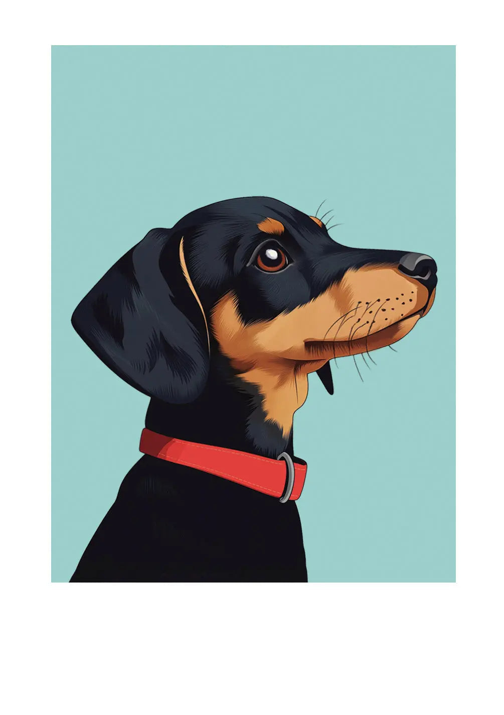 Dachshund Card