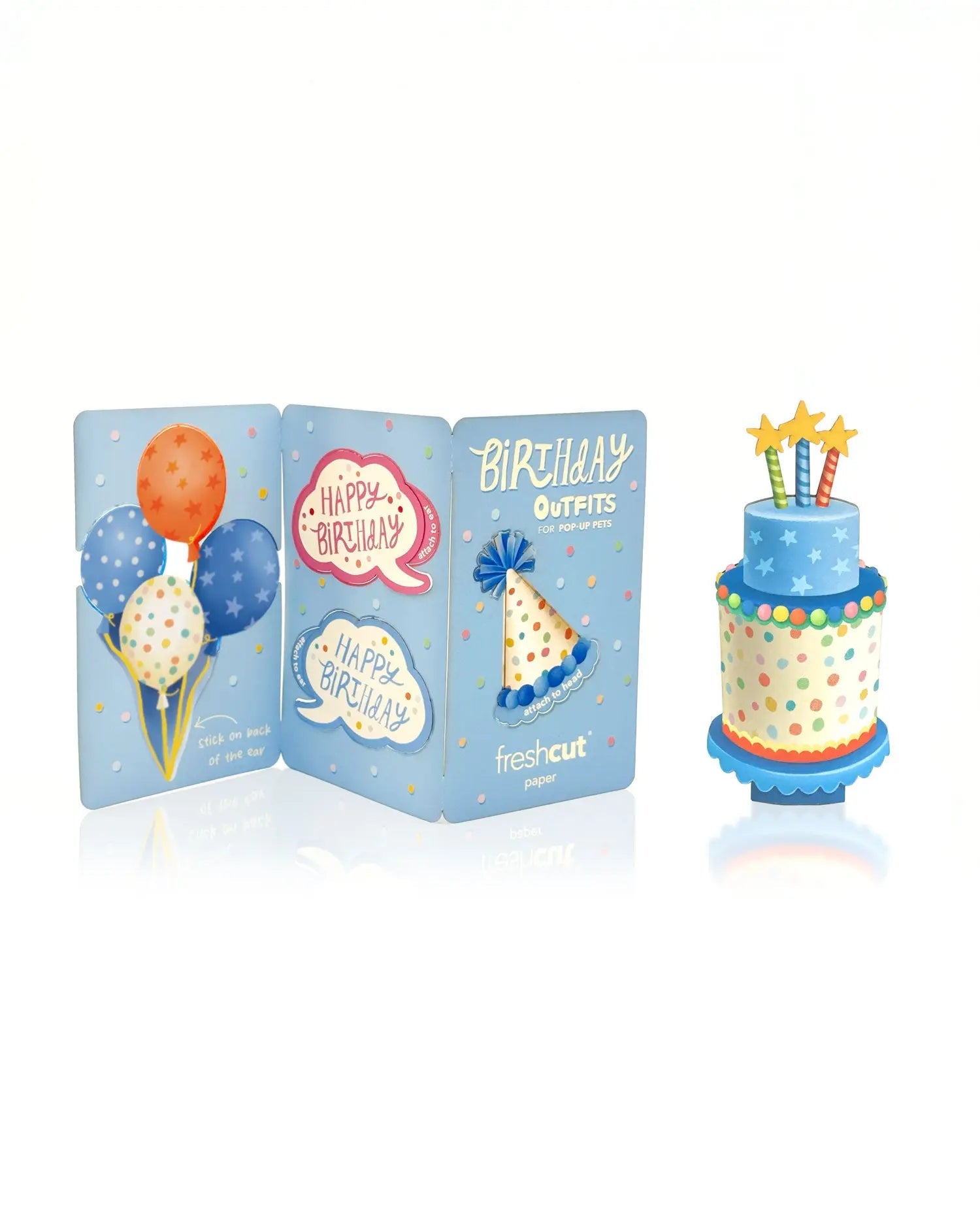 Birthday Pop-Up Pet Accessories