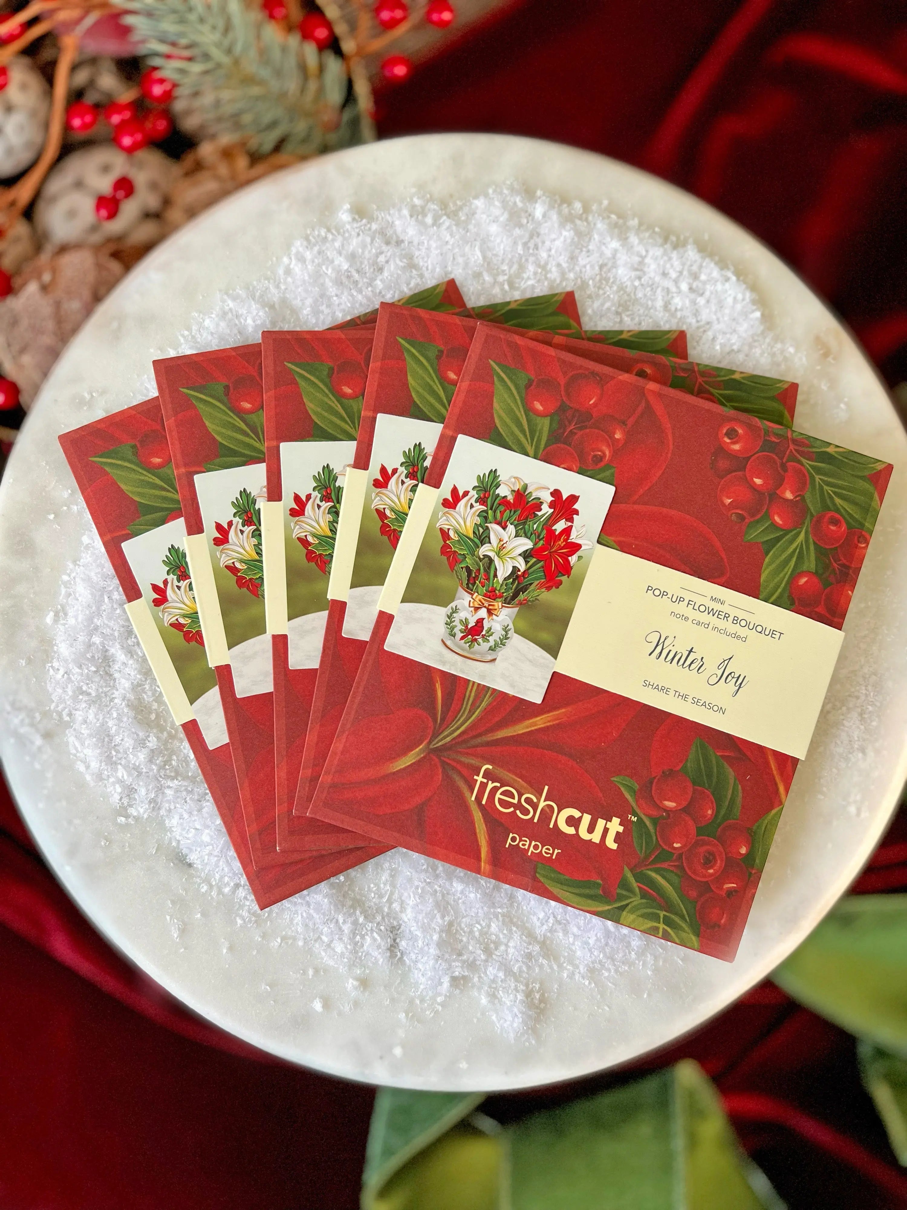 Mini Winter Joy Pop-Up Card