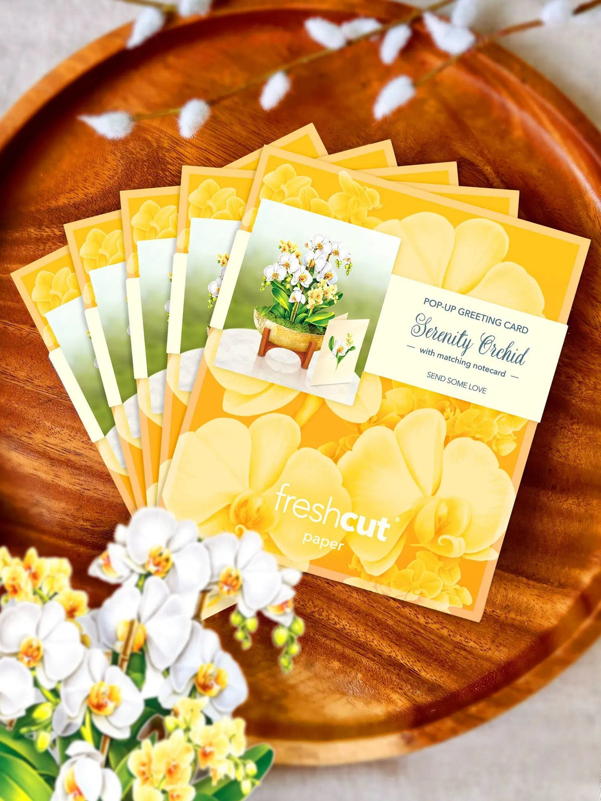 Mini Serenity Orchid Pop-Up Card