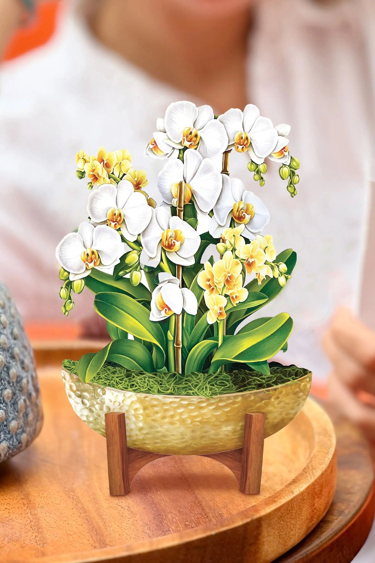 Mini Serenity Orchid Pop-Up Card