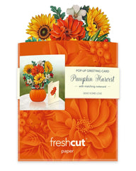 Mini Pumpkin Harvest Pop-Up Card