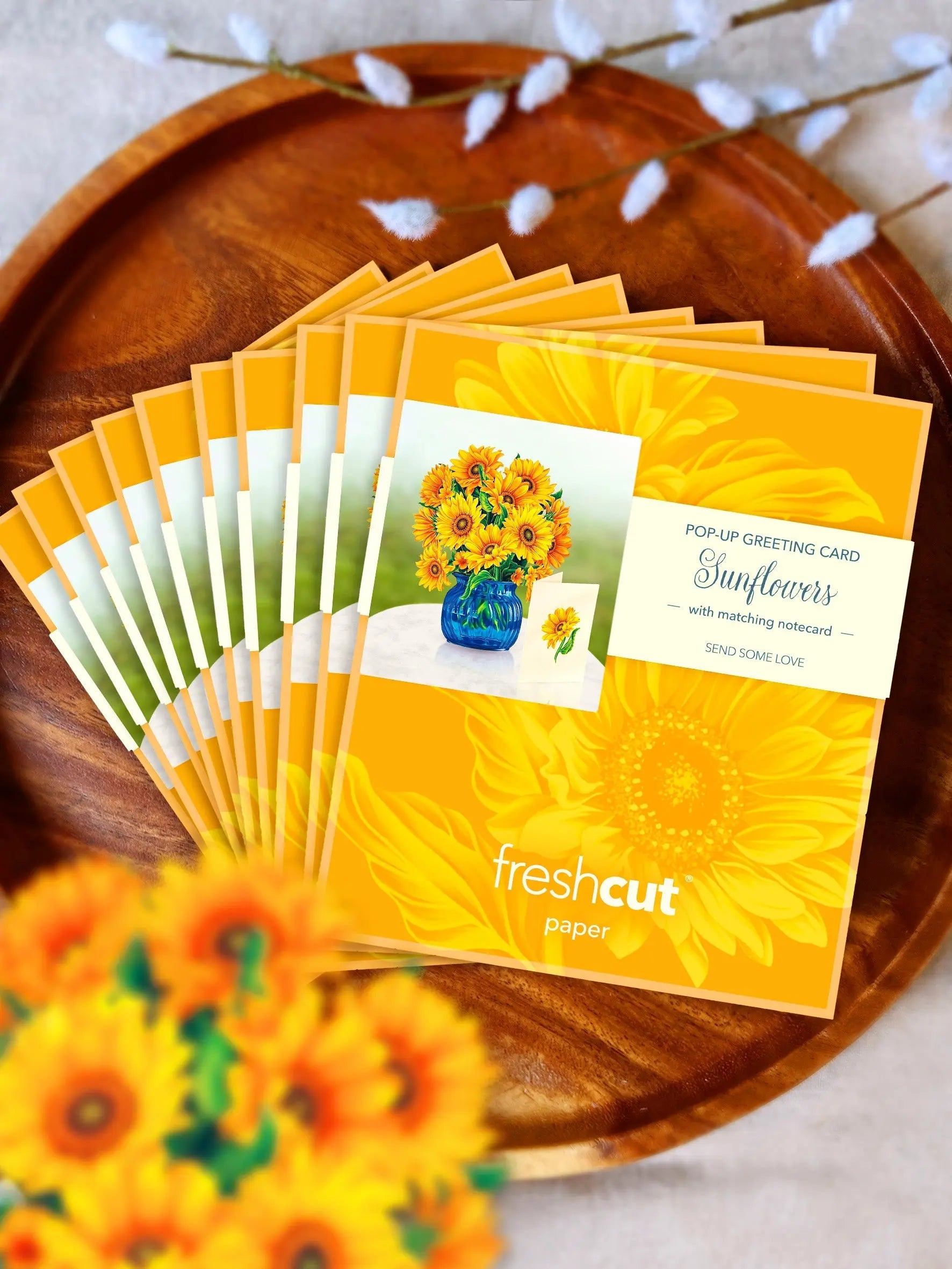 Mini Sunflowers Pop-Up Card