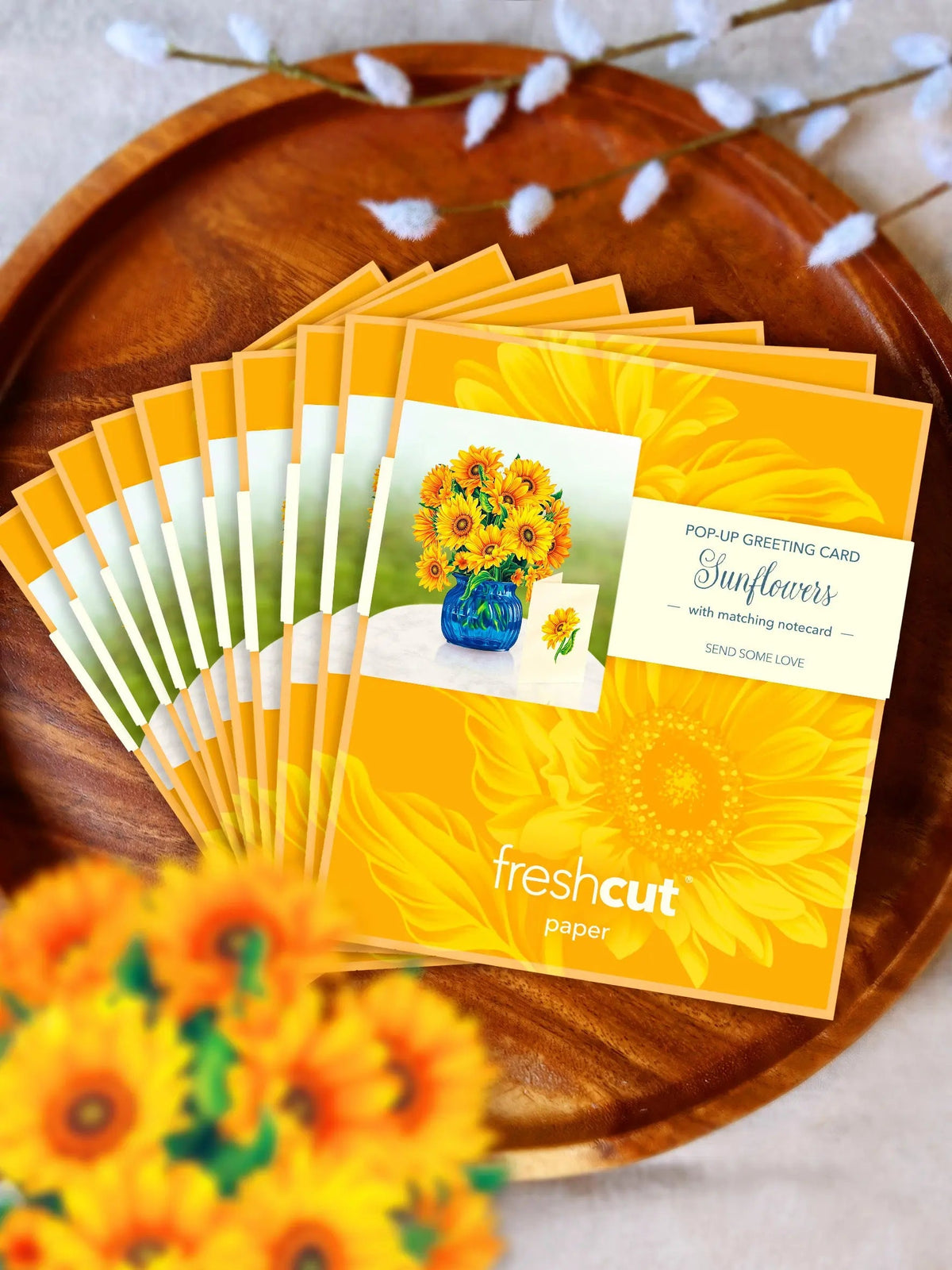 Mini Sunflowers Pop-Up Card