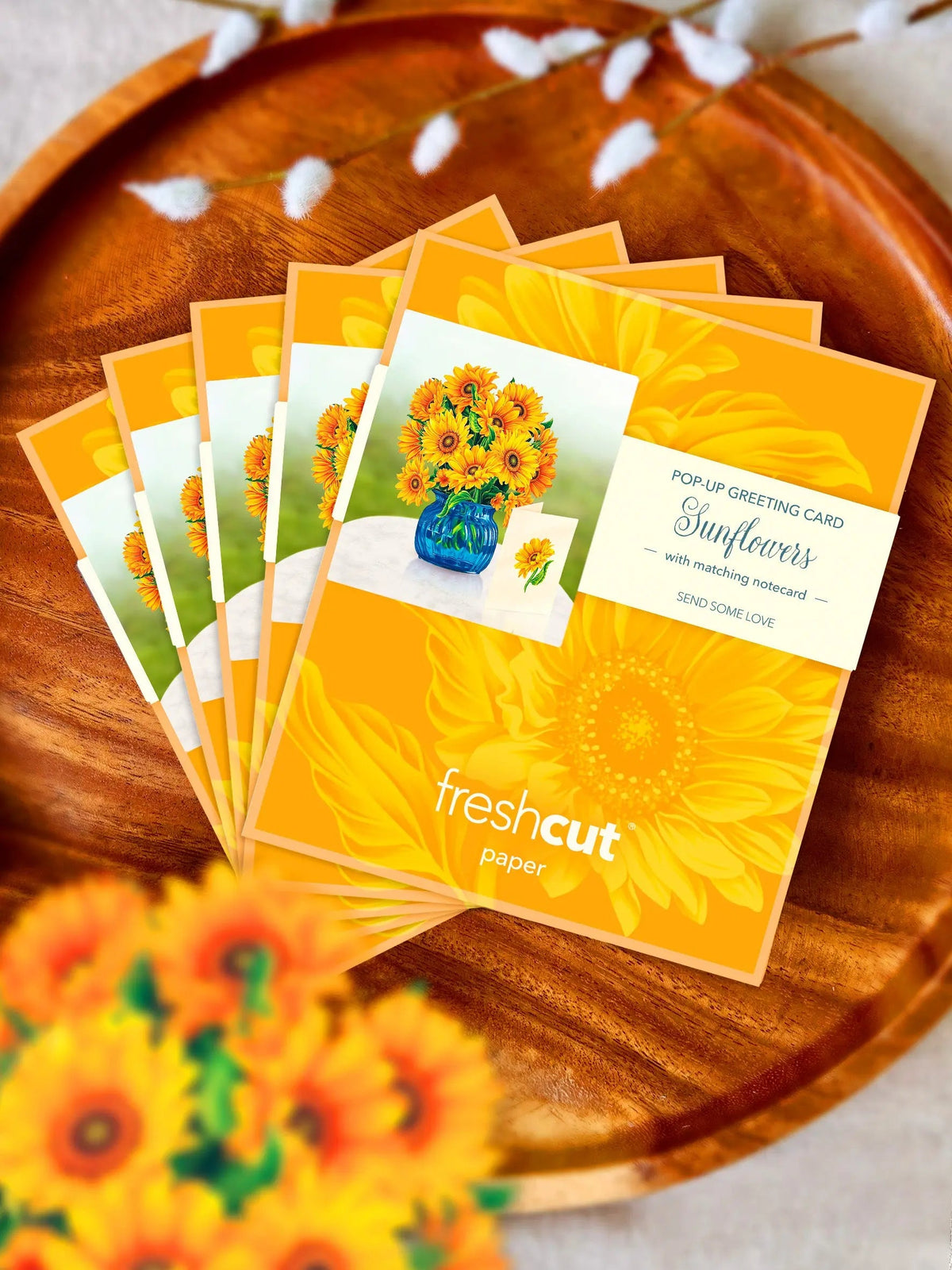 Mini Sunflowers Pop-Up Card