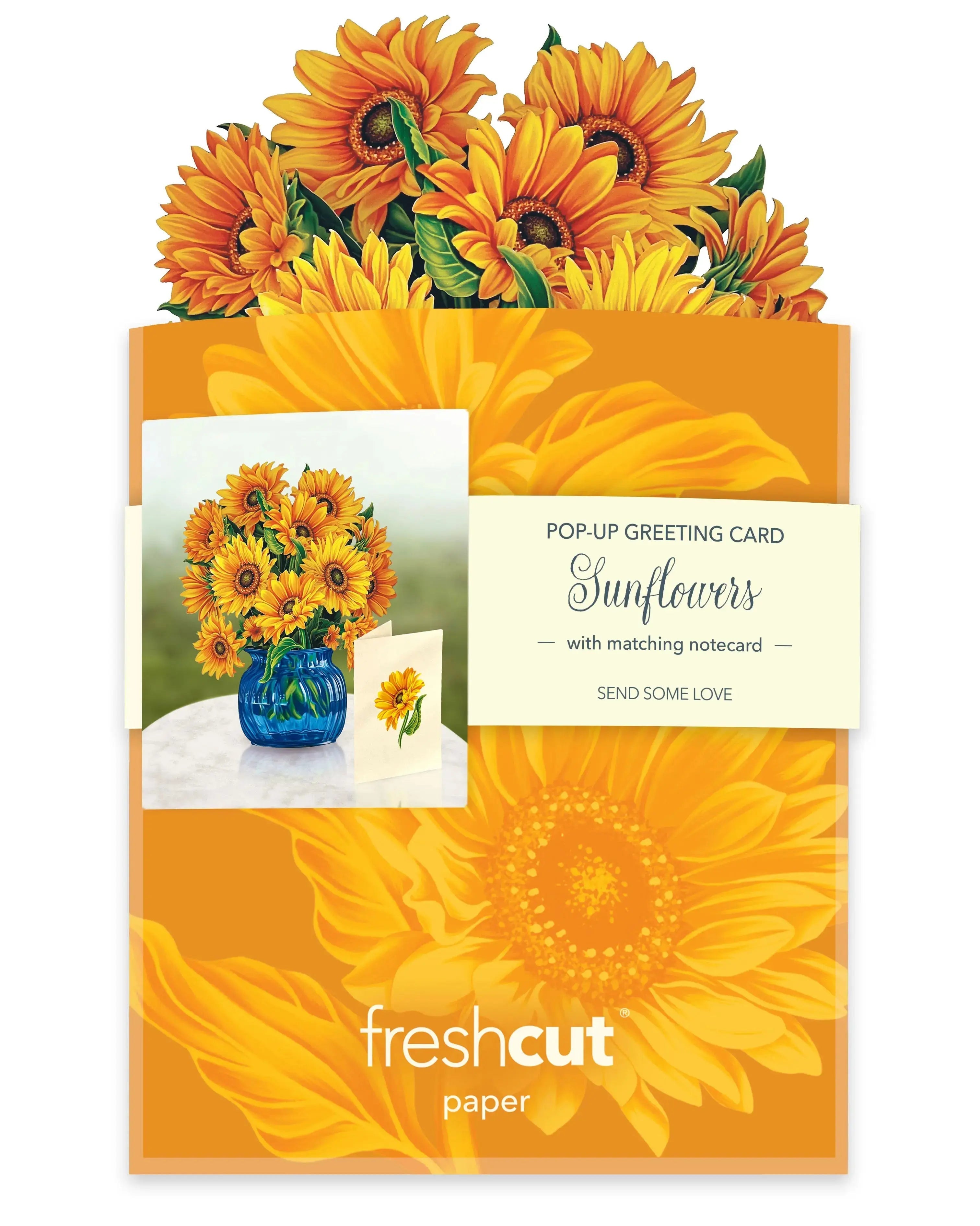 Mini Sunflowers Pop-Up Card