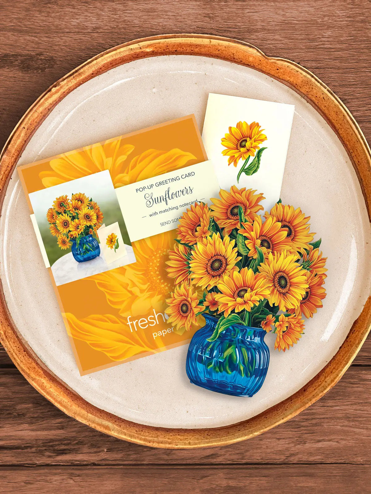 Mini Sunflowers Pop-Up Card