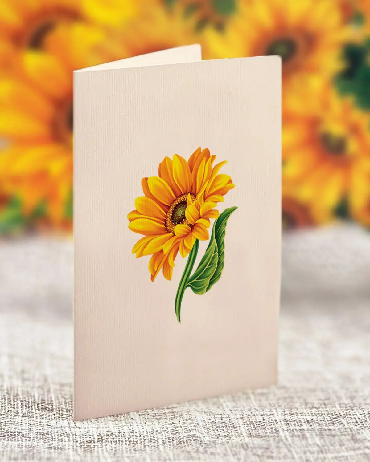 Mini Sunflowers Pop-Up Card