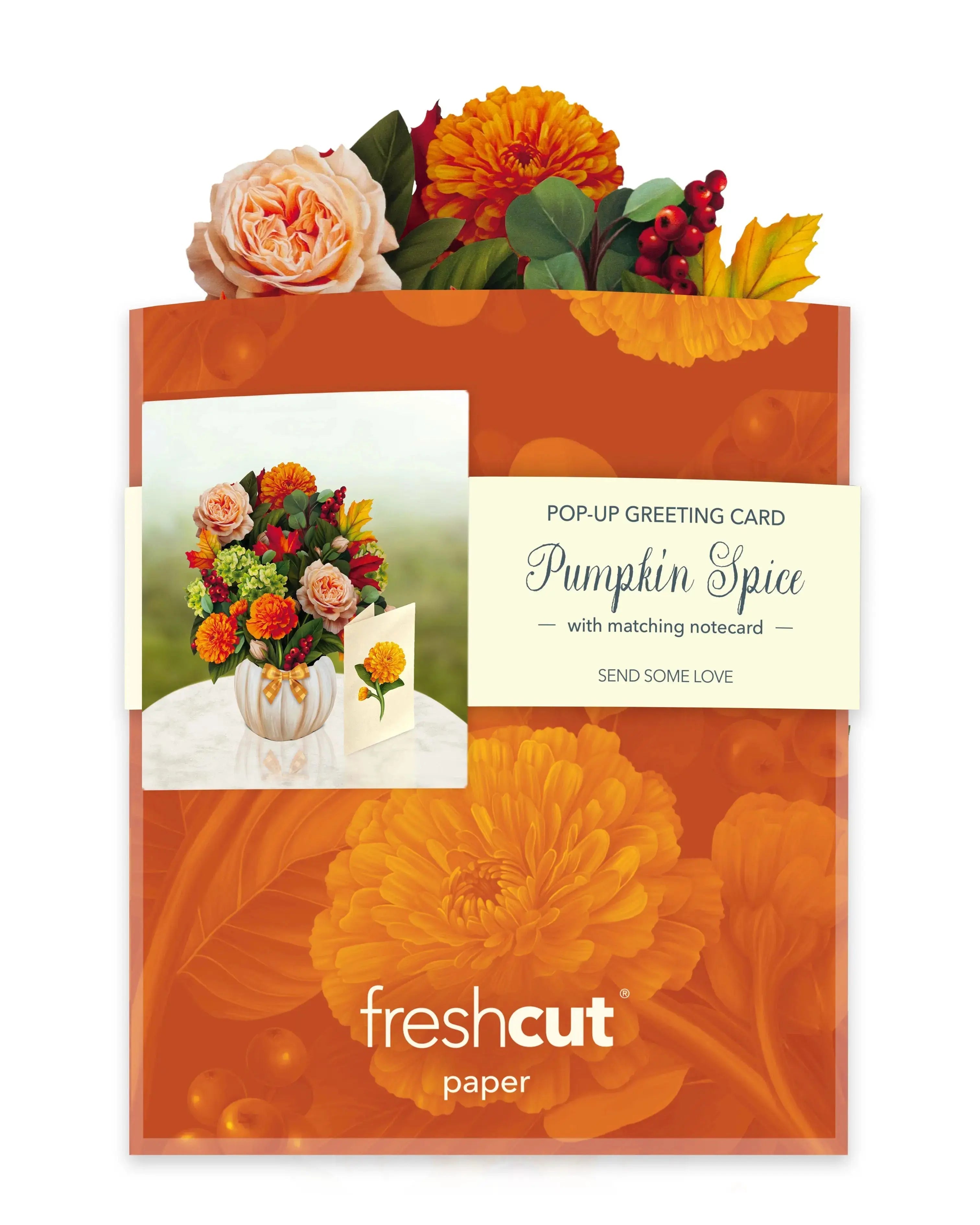 Mini Pumpkin Spice Pop-Up Card