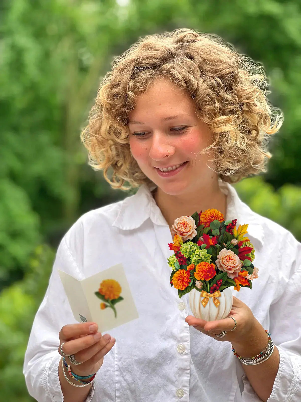 Mini Pumpkin Spice Pop-Up Card