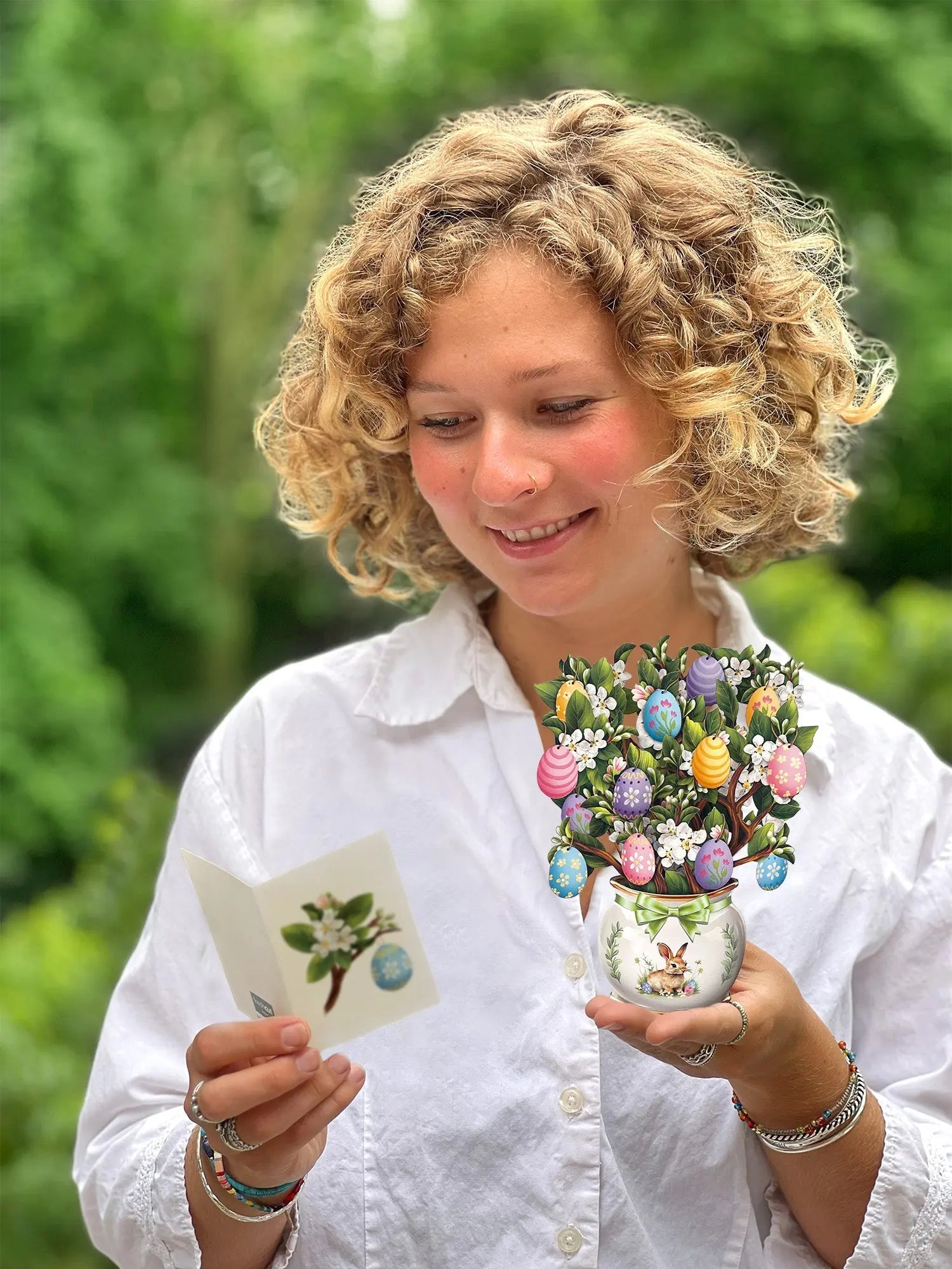 Mini Easter Egg Tree Pop-Up Card