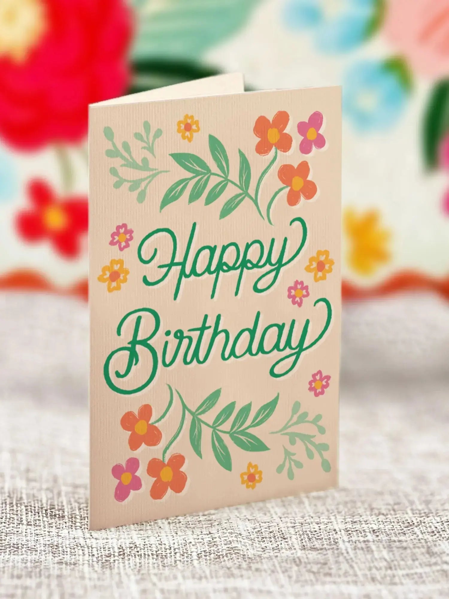 Mini Blooming Cake Pop-Up Card