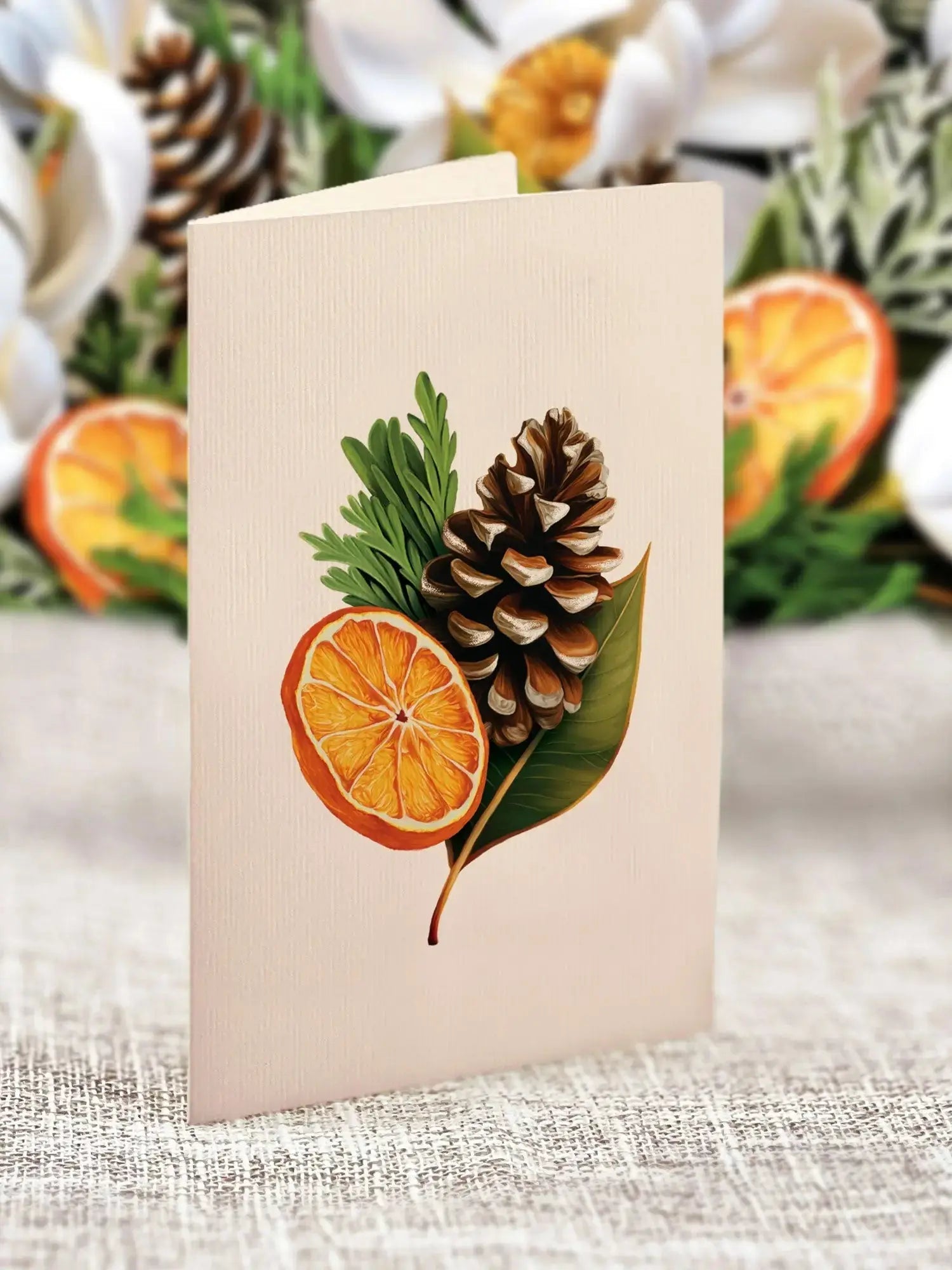 Mini Winter Magnolia Pop-Up Card