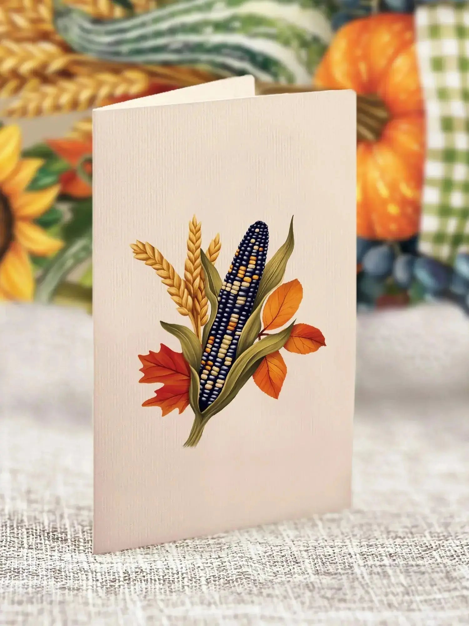Mini Golden Harvest Pop-Up Card
