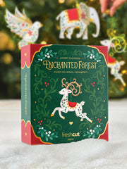 12 Days Enchanted Forest Ornaments Advent