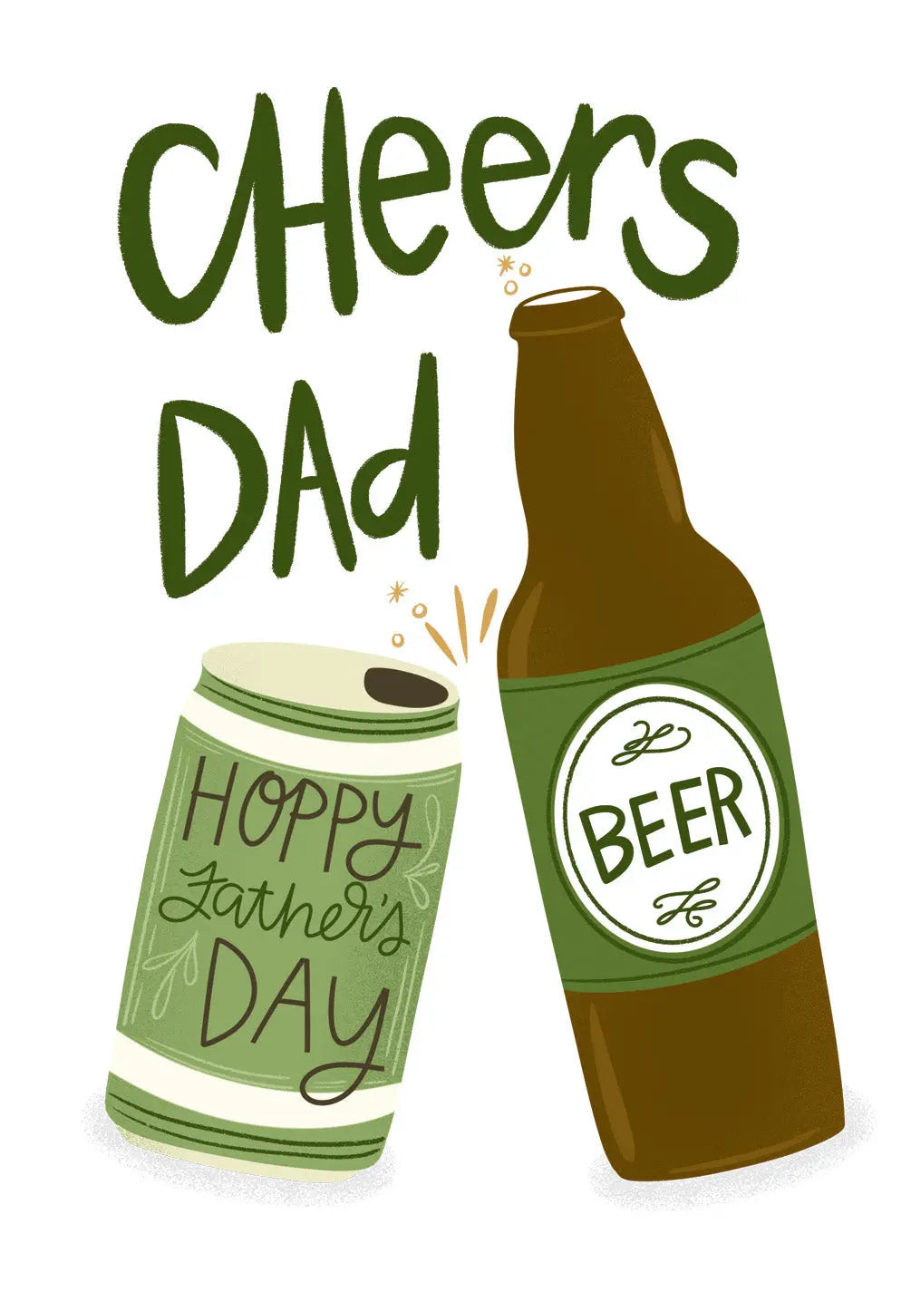 Cheers Dad Card