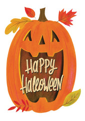 Jack-o'-Lantern Card