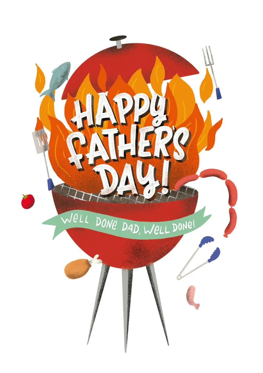 Father's Day BBQ Card