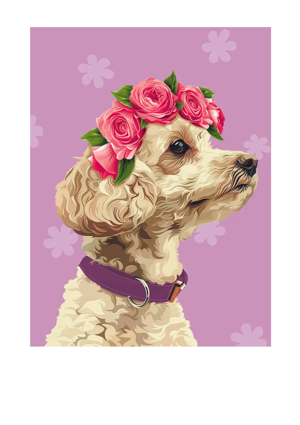 Mother's Day Poodle Card