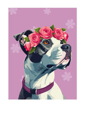 Mother's Day Pit Bull Card